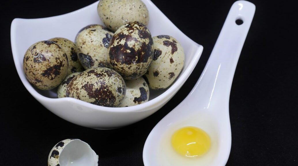 Vaktelägg är perfekt som ingrediens i olika bakverk.