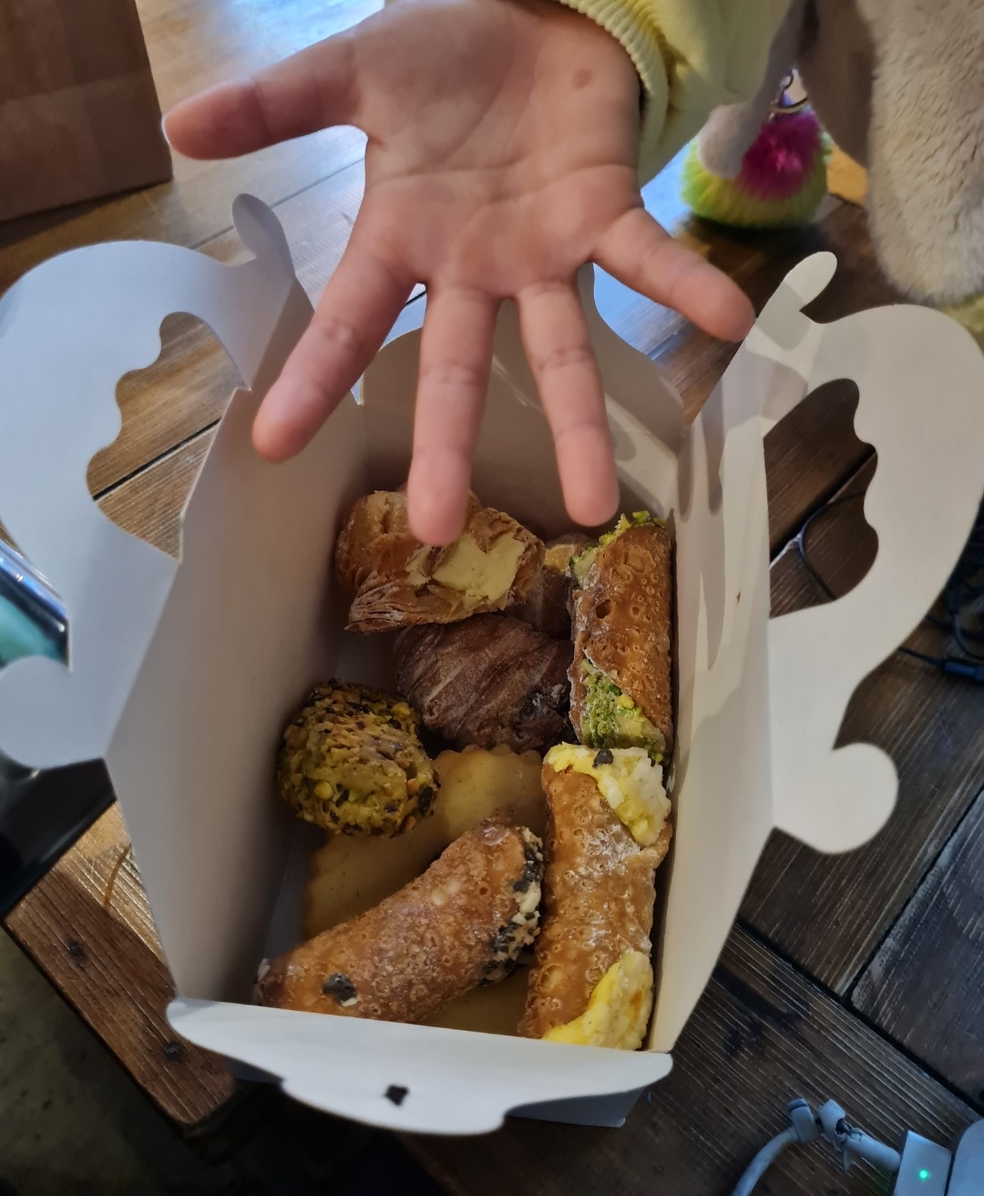 Italienska bakverk cannoli