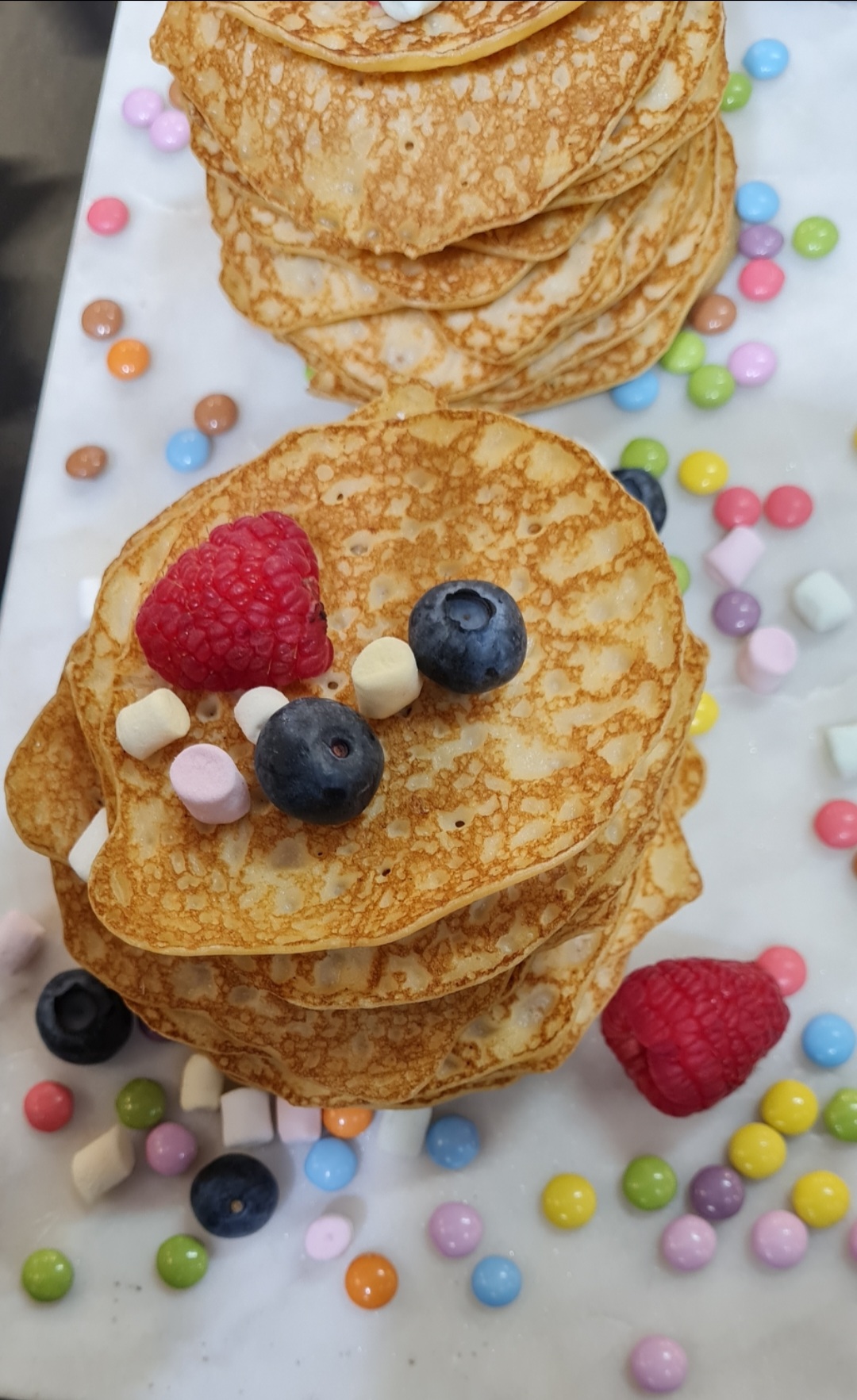 grädda egna pannkakor